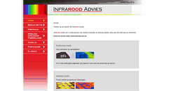 Desktop Screenshot of infraroodadvies.nl