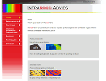 Tablet Screenshot of infraroodadvies.nl